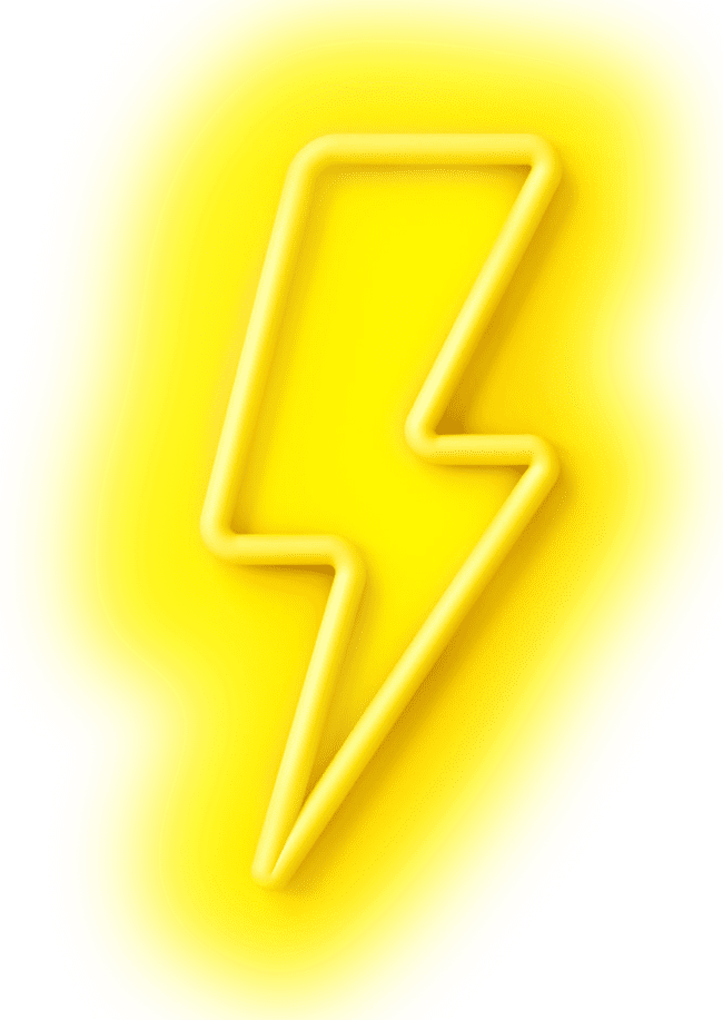 Volume Marketing. Digital Marketing Manchester. Lightening Bolt.