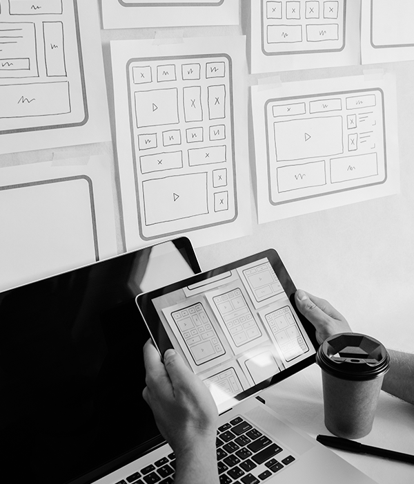 web design wireframing